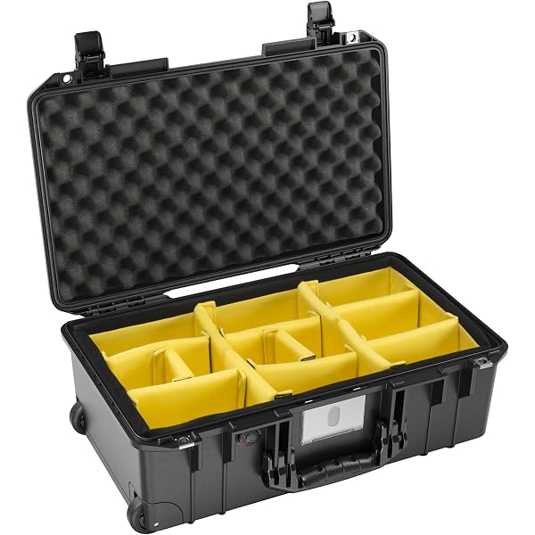 Pelican 1510 Case With Padded Dividers (Black) : Amazon.co.za